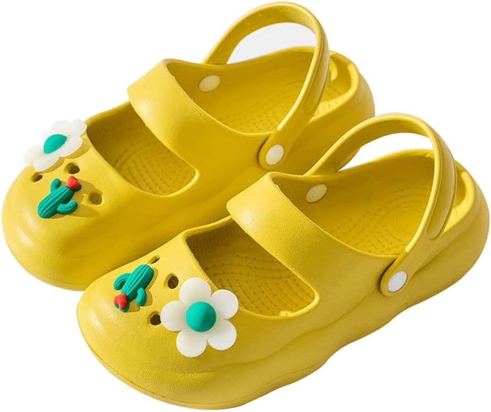 SMEJS 穴の靴女性の夏のパッケージヘッドかわいい外部厚底トレッドたわごと感覚ガーデンノンスリップビーチサンダル (Color :