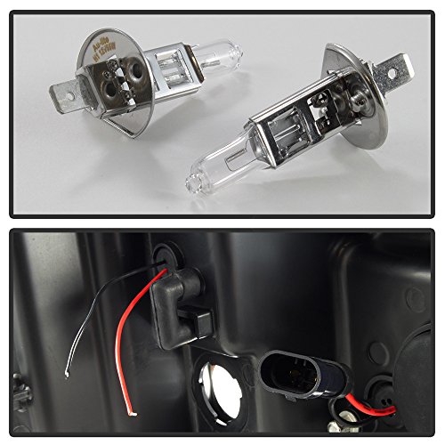 Acanii - For Black 2007-2013 Chevy Silverado 1500 Led Drl Tube Projector Headlights Headlamps Driver+Passenger Side #TOP4