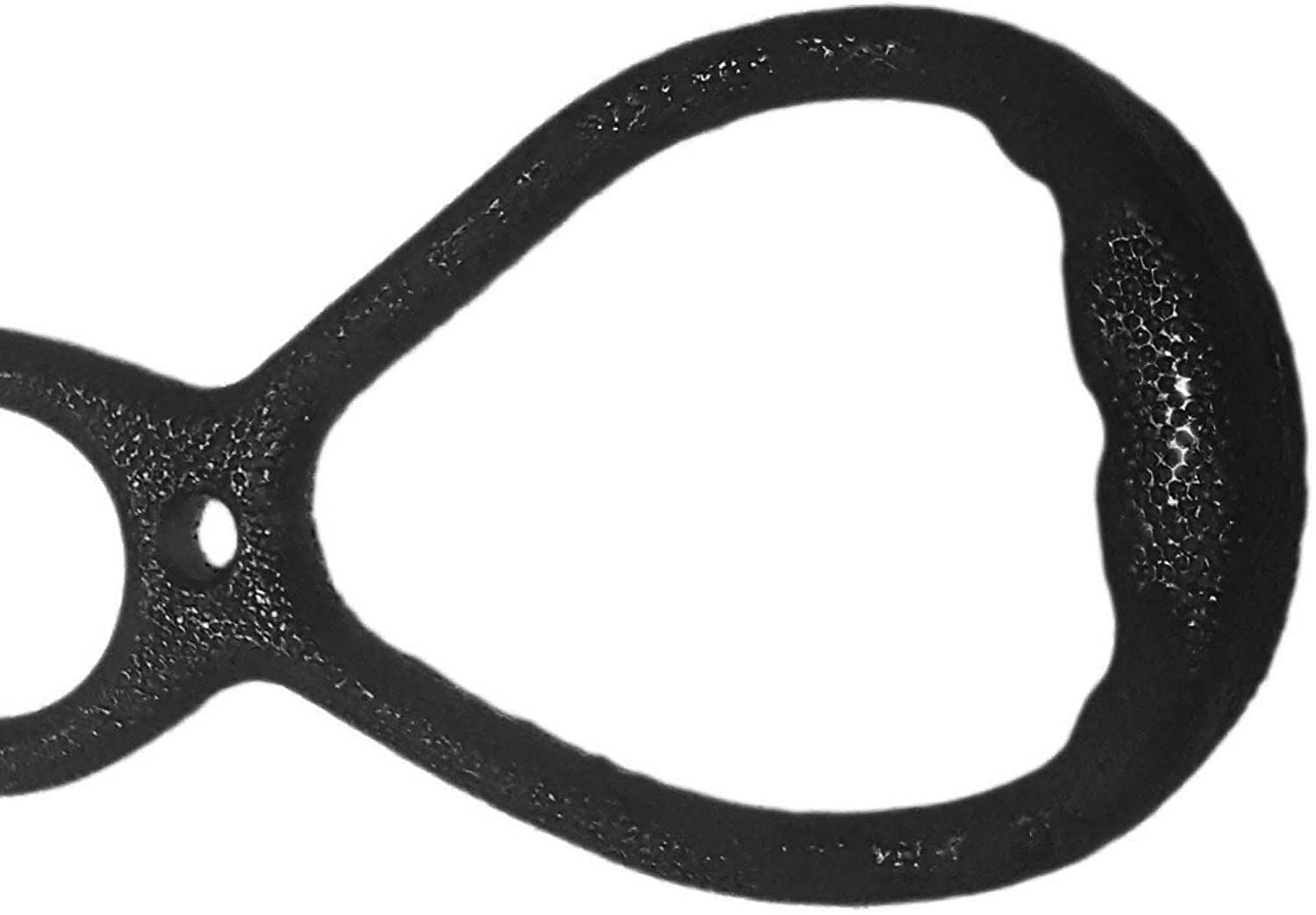 Fascia elastica portatile a 7 anelli per esercizi di resistenza, per schiena, piedi, gambe, mani, braccia, adatta per esercizi a casa o in centro fitness (arancione