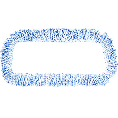Zwipes Flexible Dust Mop Microfiber Replacement Pad | Pocket Attachments