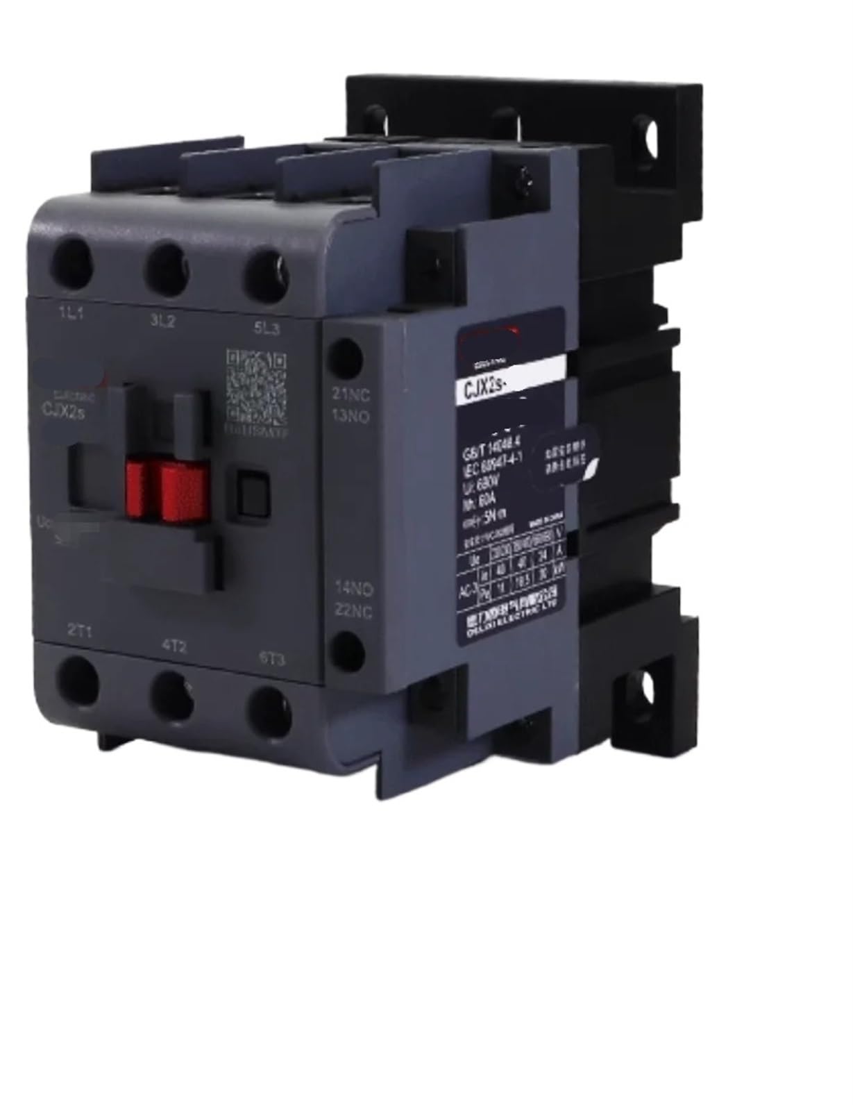 Contacteur CA CJX2S-4011 AC110V triphasé pour commande moteur