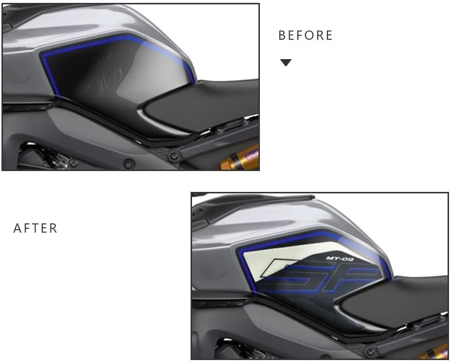 Tank Protection Sticker Motorcycle Fuel Tank Pad Sticker Protector Decal Accessories for MT-09 SP MT 09 2024