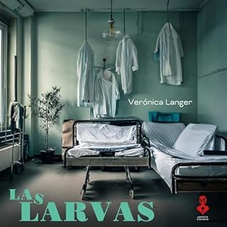 Diseño de la portada del título Las larvas (Completo)