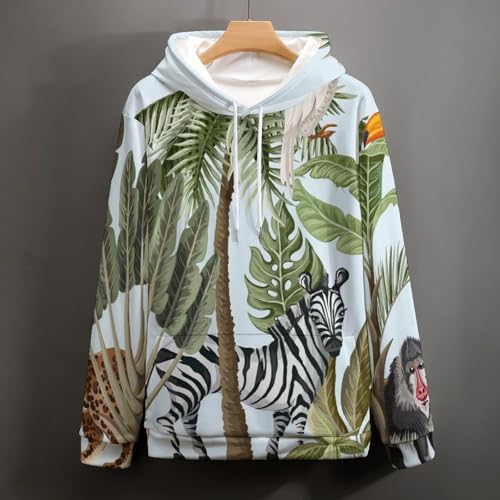 Sweats à capuche unisexe finis les pulls inconfortables au style banal - 5