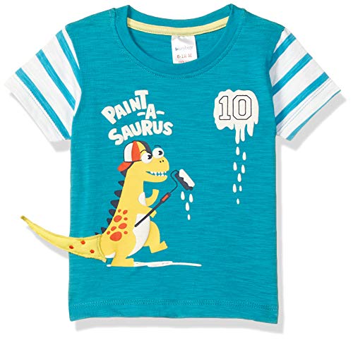 Image of EASYBUY Baby-Boy's Animal Print Regular T-Shirt