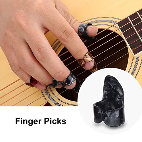Tyenaza 15 médiators de Guitare, protège-Doigts de Guitare, médiators de Pouce, Porte-médiators de Guitare, Bricolage… - Les Beatles, Paul McCartney, John Lennon, RIngo Starr, George Harrison Tyenaza 15 médiators de Guitare, protège-Doigts de Guitare, médiators de Pouce, Porte-médiators de Guitare, Bricolage… – Image 5