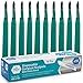 Medpride Disposable Scalpel Blades| #10 Sharp, Tempered Stainless-Steel Blades | Pack of 10 Sterile Scalpel Knives| Plastic Handle| Individual Pouches| for Dermaplaining, Podiatry, Crafts & More