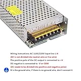 Lighting Transformer AC110V-220V to DC 5V 12V 24V 48V Power Supply Adapter 2A 5A 10A 15A 20A 30A(12V,1A) - Image 2