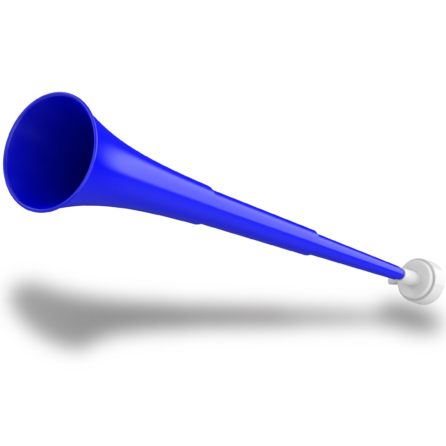 Hongdouo Collapsible Stadium Horn 24 Inch Vuvuzela Plastic Cheering Trumpets Blow Horn Loud Sound Soccer Noisemakers for Sporting Events Graduation Games School Party Supplies (Blue)