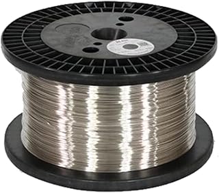 TEN-HIGH Nickel Wire 0.5mm x 16.4ft(5M) High Pure Nickel Wire Processed Nickel Ore Raw Materials for Industrial Manufacturing Scientific