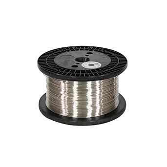 TEN-HIGH Nickel Wire 1mm x 16.4ft5M High Pure Nickel Wire Processed Nickel Ore Raw Materials for Industrial Manufacturing Scientific