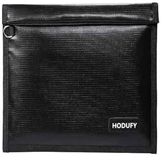 Upgraded Fireproof & Waterproof Faraday Pouch Bag, Large Faraday Pouch for Car Keys 9.8"X11", Car Key Signal Blocker Pouch for Tablets, Phones, Key Fob (Black)