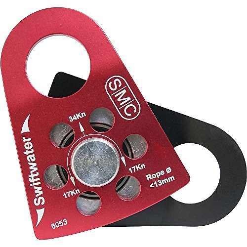 SMC Swiftwater Pulley (Red/Black, 2-Inch)