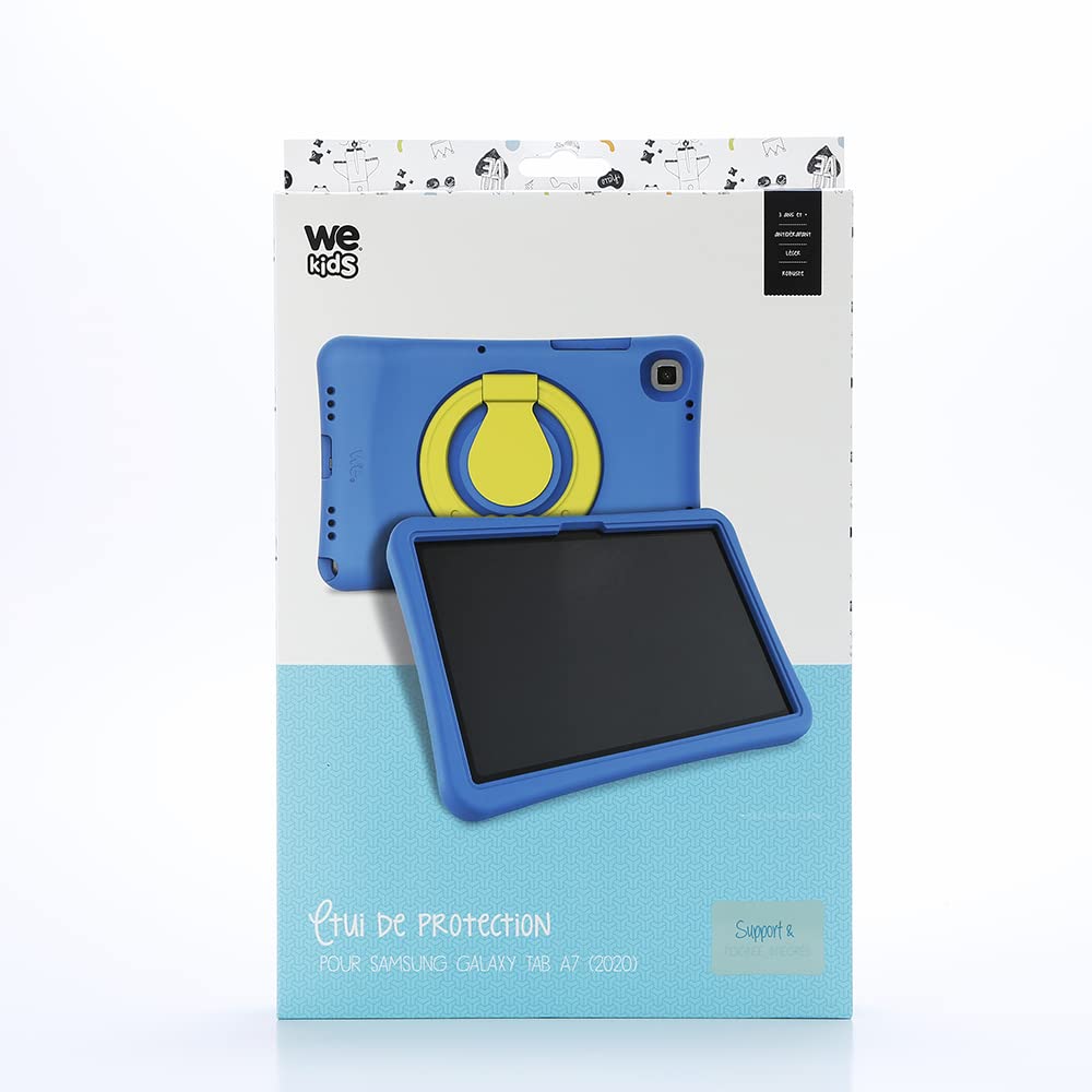 WE Cover per Samsung Galaxy Tab A7, custodia protettiva in silicone rigida antiurto con tecnologia Custodia ultra resistente per bambini