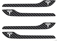 Vista 6 de IPG Compatible para Modelo 3 / Modelo Y Kit de calcomanías para manija de puerta (Set de 4) con logo de Tesla Personaliza tu Tesla (Bronce)