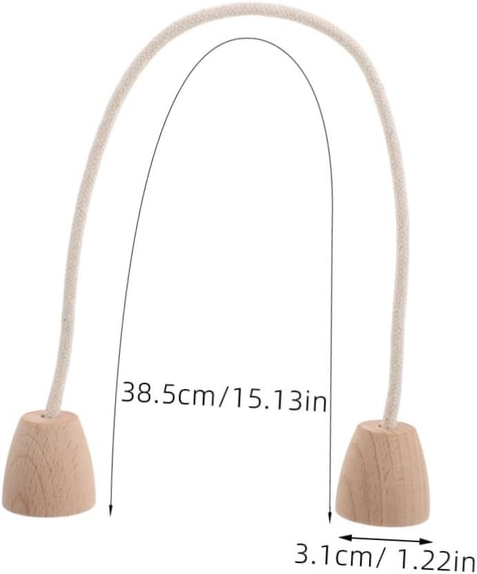 VICASKY 5pcs Croquet Wickets Cotton Rope for Backyard and Parks Family Friendly Outdoor Game Set with Wooden Base for Easy Setup Storage