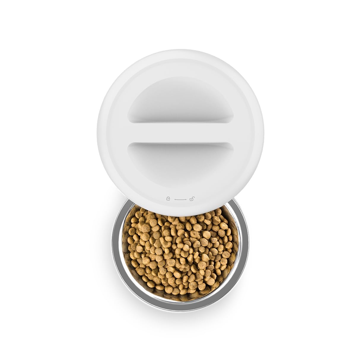 PRIXTON Comedero Inteligente para Mascotas Automatic Pet Feeder FF100 con WiFi, Cámara Full HD 1980x1080P, Depósito de 4L, App móvil, Programable, Audio Bidireccional, Grabación de Voz