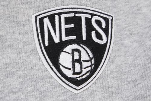 Sudadera Pro Standard NBA de Felpa con Chenille Térmica Gris XS 7