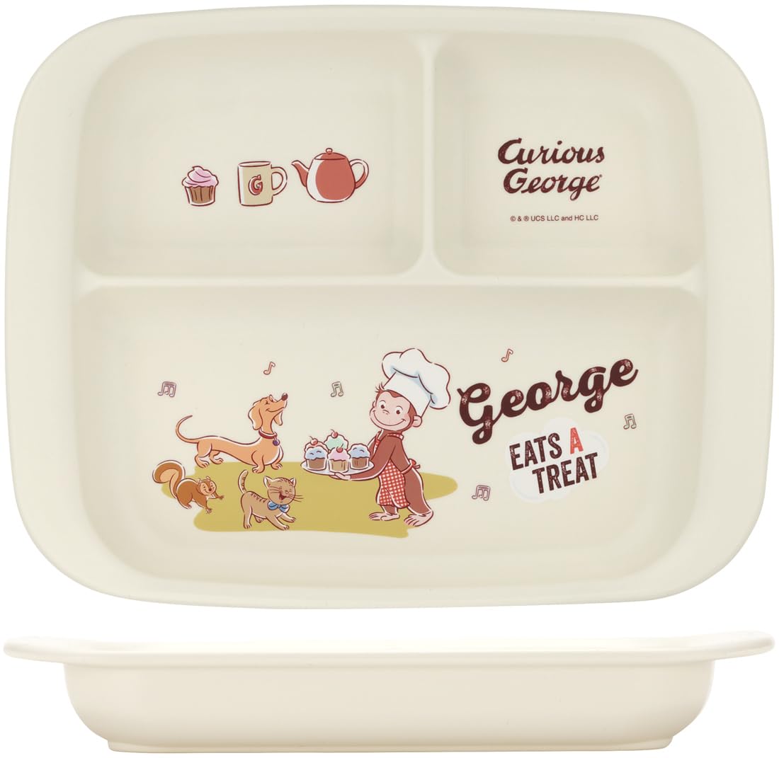 Amazon.co.jp: SKATER ベビー食器 ランチプレート 子供用 抗菌