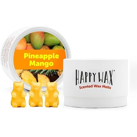 Sweet Summer Scent: Happy Wax Pineapple Mango Bear Wax Melts