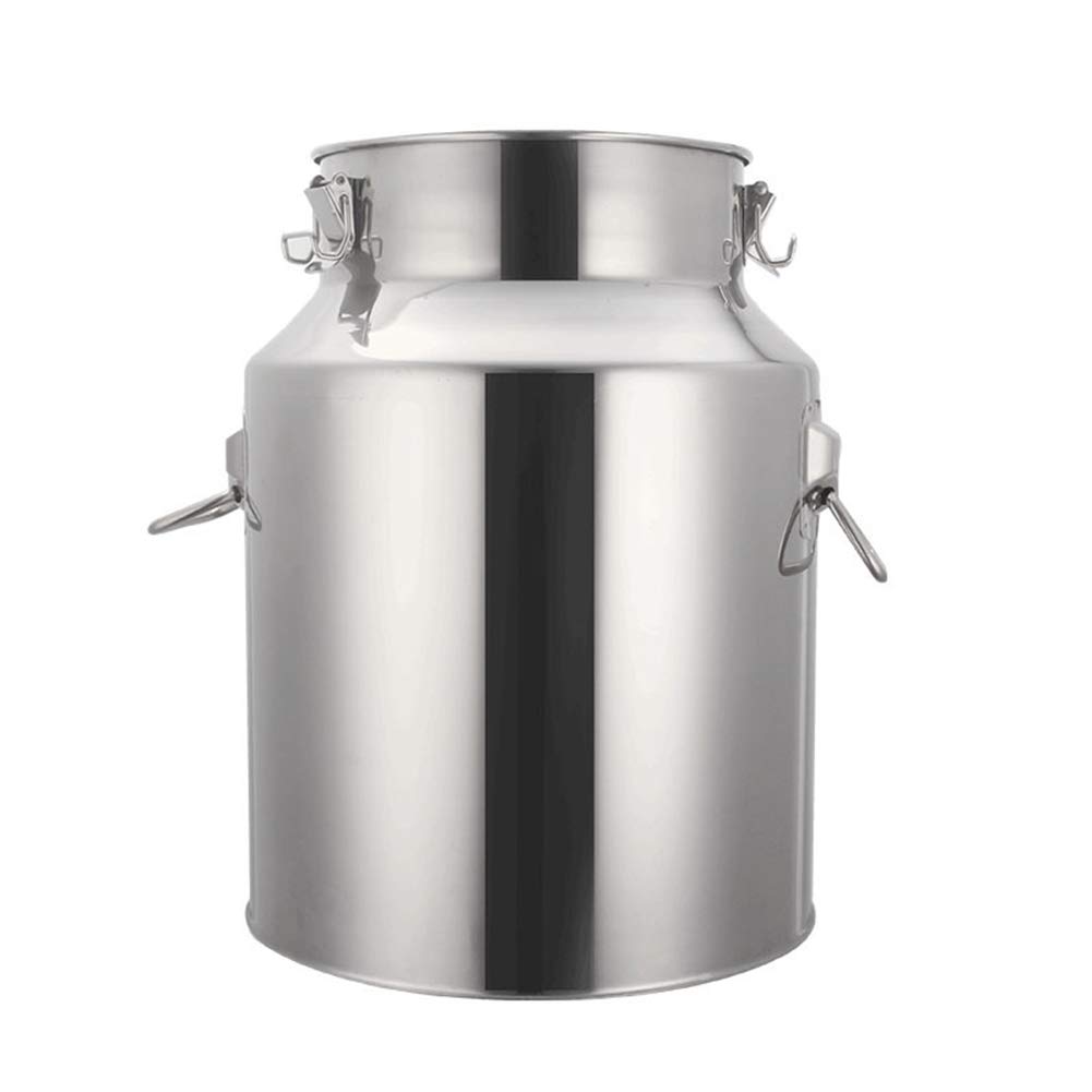 Fermenteur inox 42 litres pot de stockage étanche pour la fermentation du vin maison