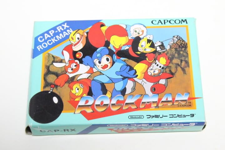 Amazon.co.jp: 動作品FC ロックマン 初代 箱説あり : おもちゃ