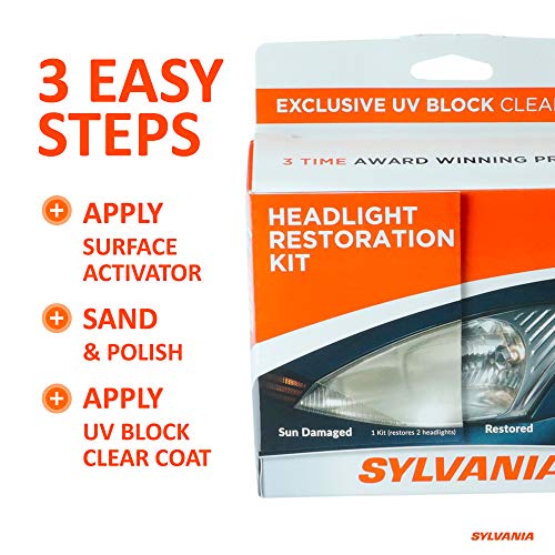 SYLVANIA Headlight Restoration Car LED light Kit On Trend Gear