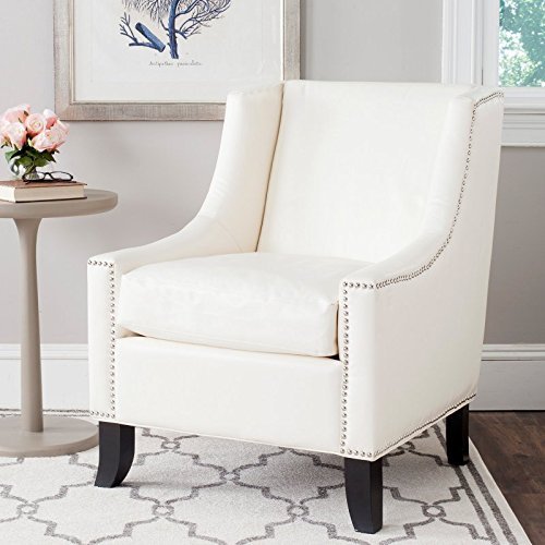 White Leather Wingback Chair All Chairs