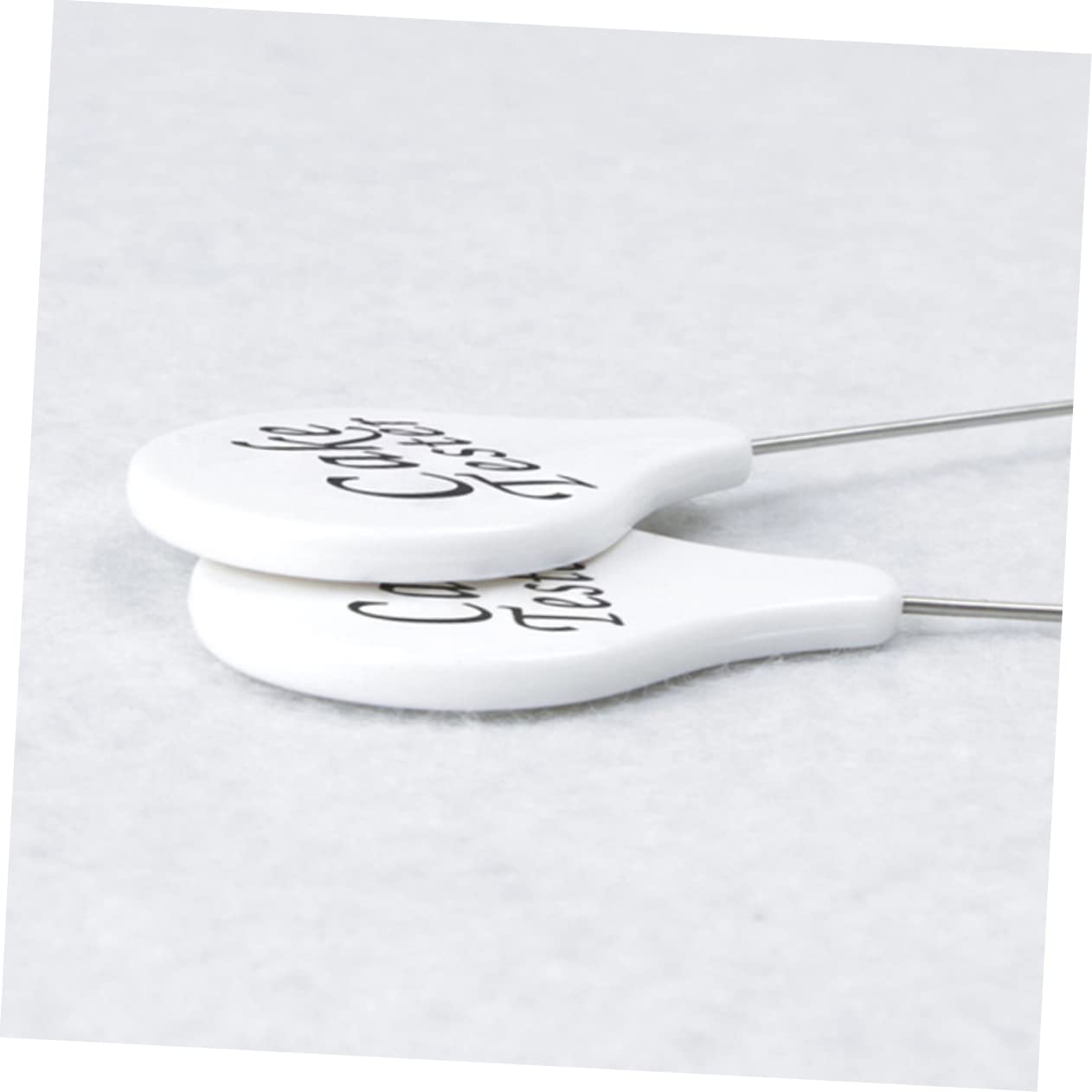 KICHOUSE 4pcs Cake Baking Supplies Stainless Steel Cake Tester Bread Tester Biscuit Stirring Pin Easy to Use