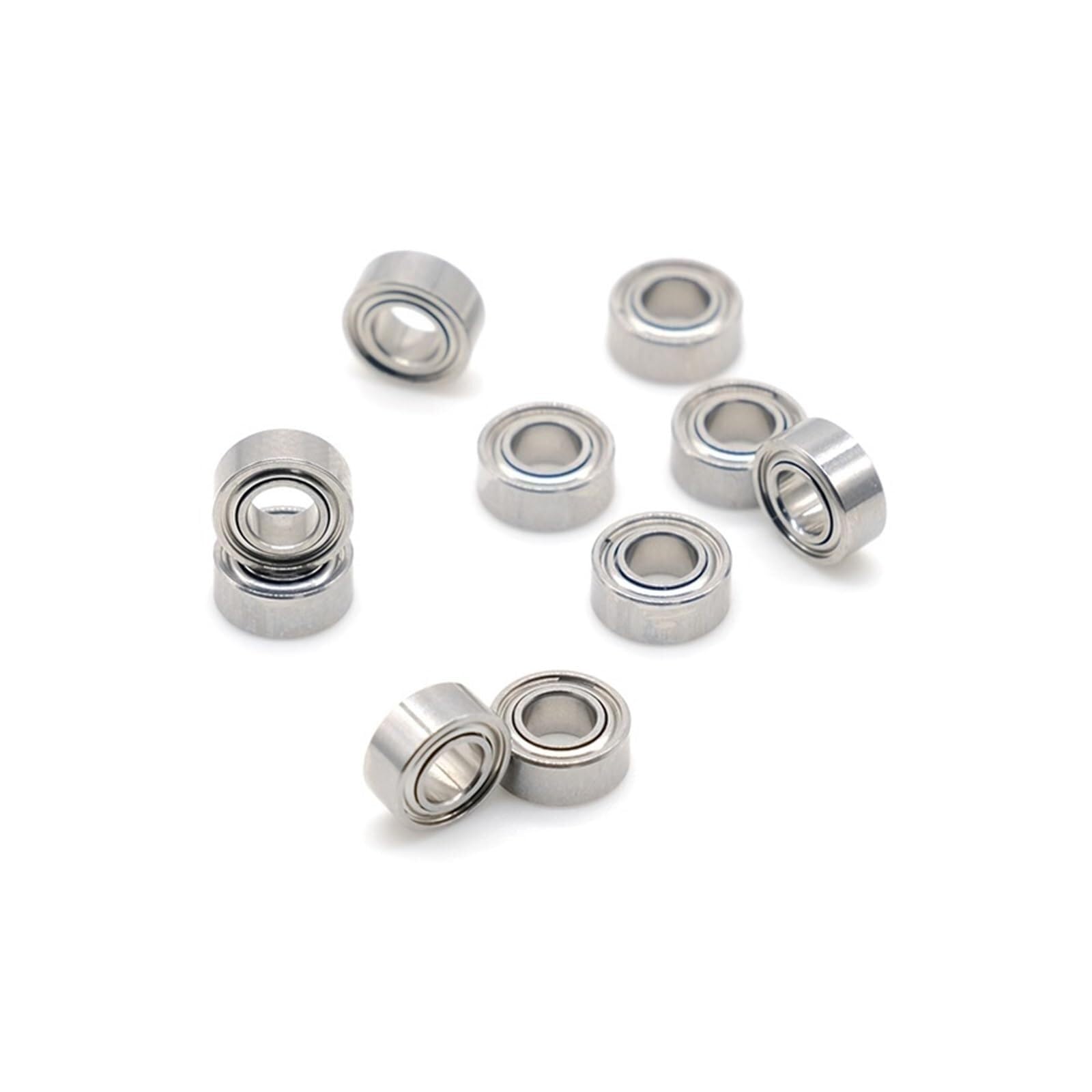 Gqnblvhzupdm One Color Industrial Shaft Bearings, Mr63zz Bearing 3X6x2.5 Mm Abec-7 Quality High-Speed Mr63 Zz Miniature Steel Ball Bearings For Fishing Castking Reel Lucky