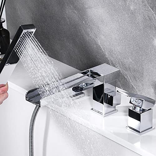 Robinet de baignoire multifonction à jet cascade pour remplacer votre mitigeur - 3
