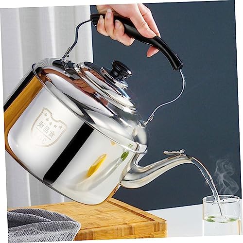 BESTonZON 2pcs 304 Stainless Steel Kettle Stoveto Water Kettle Gas
