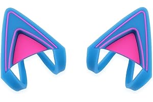 Glow in Dark Silicone Cat Kitty Ears Headphone Attachments