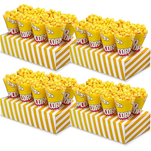 Confetti Cone Holder & Popcorn Paper Cones (4 Pcs)