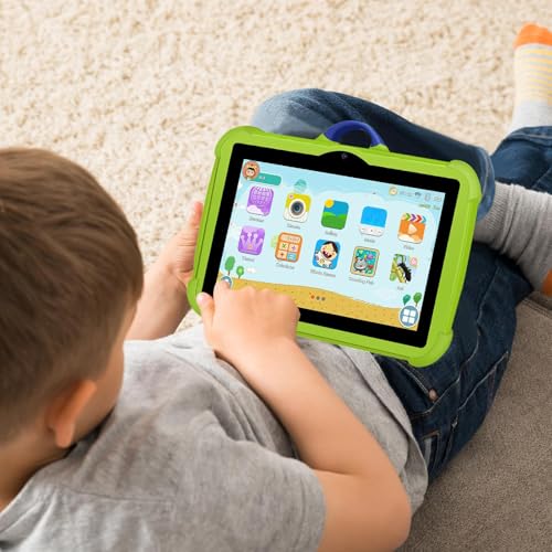 Acunny Tablet o wysokiej rozdzielczości, 7-calowy tablet PC, tablet o wysokiej rozdzielczości 7 cali, lekki tablet PC, uniwersalny tablet do oglądania filmów, robienia zdjęć