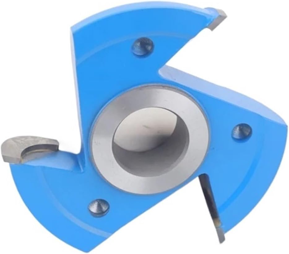 Shaper Cutter Door Making Style Carbide Tipped Raised Panel Back Cuttering(145xR76.6x4T,Inner Hole 50mm)