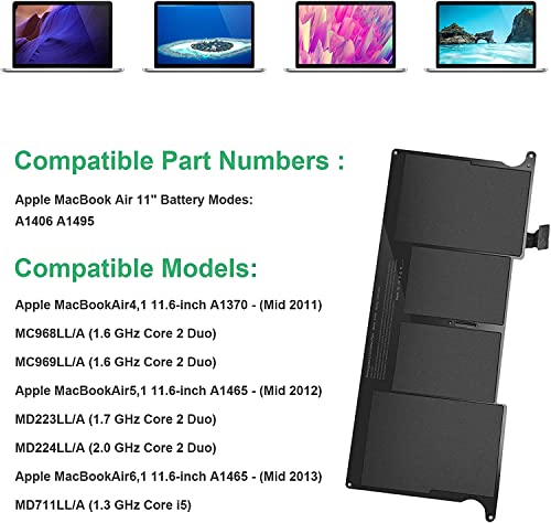 Batterie MacBook Air 11 déchargée ? Solution pour A1465 A1406 mi-2011 à 2015 - 4