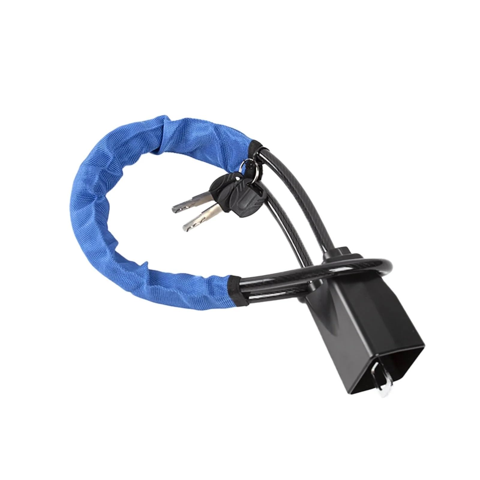 Car Steering Wheel Lock Seat Belt Lock, Universal Car Steering Wheel Lock with Seat Belt Buckles Multicolor(Blue)