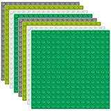 Lekebaby 8 Stück Große Bauplatte Kompatibel mit Meisten Marken, 25.5 * 25.5cm Grundplatte für Kreatives Vorschulspielzeug,