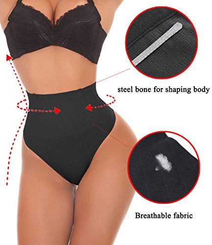 SEXYWG Women Waist Cincher Girdle Tummy Control Thong Panty Slimmer Body Shaper2