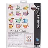 Dimensions Needlecrafts The The Art of Tea, Counted Cross Stitch Kit