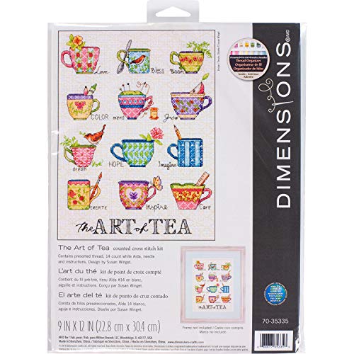 Dimensions Needlecrafts The Art of Tea, Counted Cross Stitch Kit