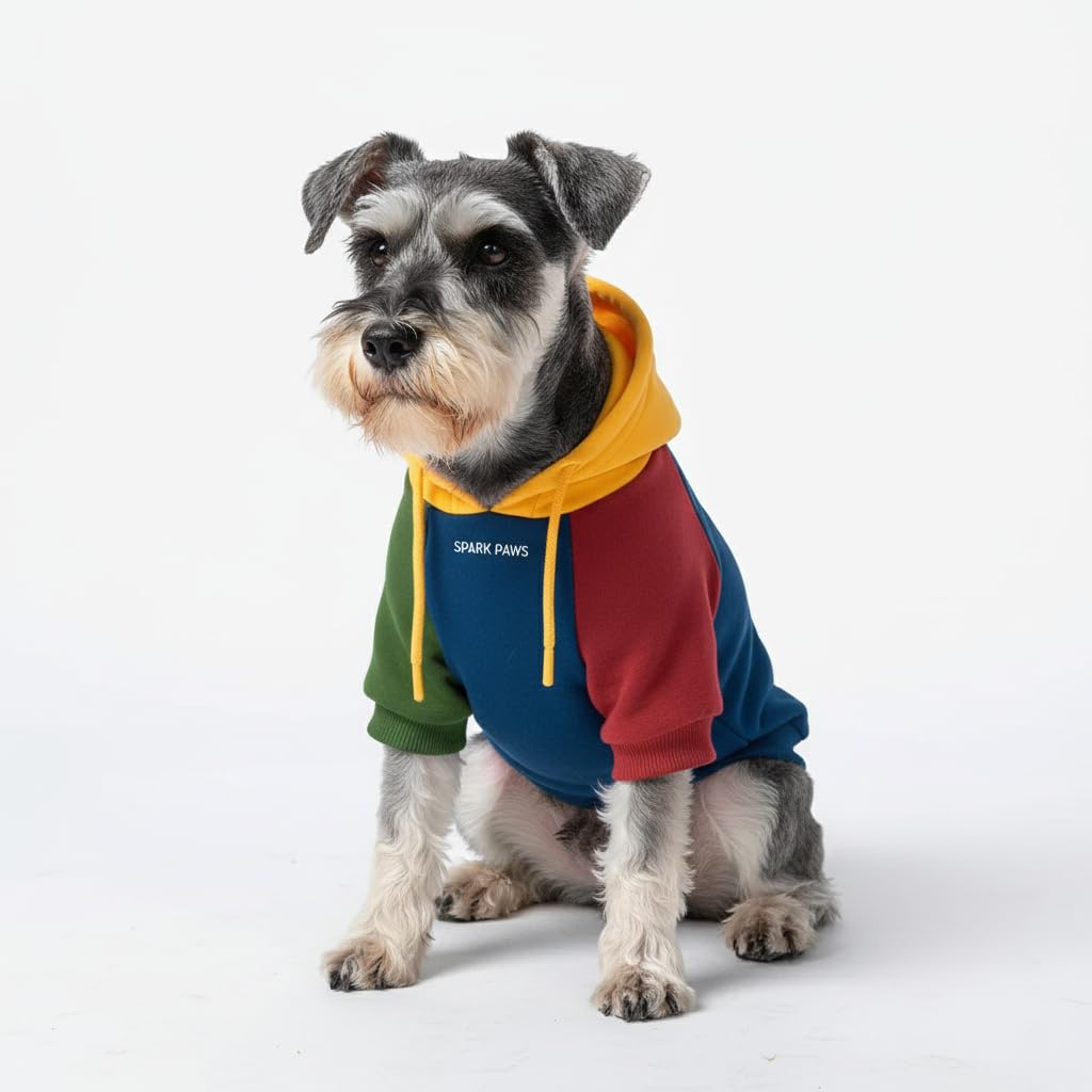 Spark Paws Dog Hoodie - Buttery-Soft Sweater Sweatshirt, Clothes for Puppy
