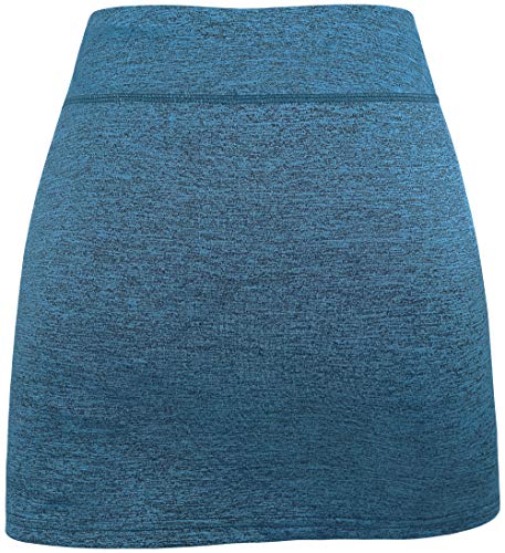 Image of BLEVONH Women Tennis Skirts Inner Shorts Elastic Sports Golf Skorts with Pockets