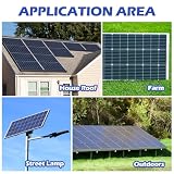 Ruikdly Zestaw 12 par wtyczek solarnych, wtyczka do paneli słonecznych, IP67, wtyczka solarna PV 2,5-6 mm², męska/żeńska wtyczka kablowa do paneli słonecznych, złącze kablowe do paneli słonecznych