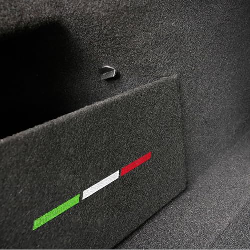Car Rear Trunk Organizer Side Divider Emblem Badge Sticker fits for Alfa Romeo Giulia 2016 2017 2018 2019 2020 2021 2022 2023 2024 2025 2026 Accessories by HENGYUESHANG - Image 6