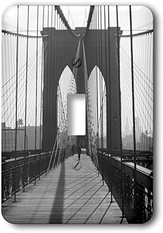 3dRose lsp_191696_1 Brooklyn Bridge, 1948, New York Single Toggle Switch image 4