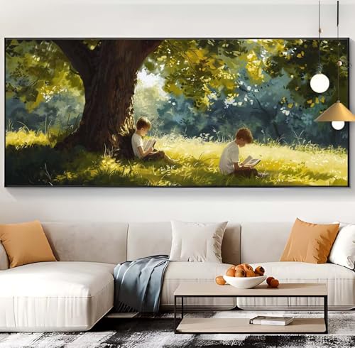 Forêt en diamond painting enfant et adulte pour illuminer votre décor maison salon