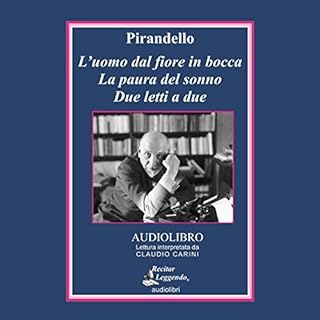 L'uomo dal fiore in bocca copertina