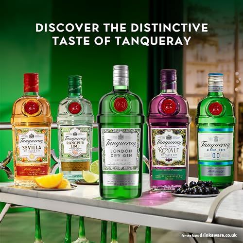 Tanqueray Alcohol Free Spirit | 0.0% vol | 70cl | Made with Distilled Botanicals | Citrus Style & Juniper Led Profile | for Alcohol Free Drinks | Enjoy in a Gin Glass with Ice & Tonic - Image 5
